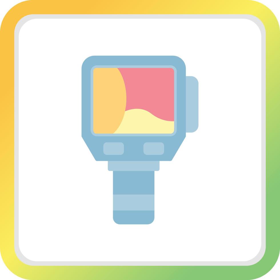 Thermal Imaging Creative Icon Design vector