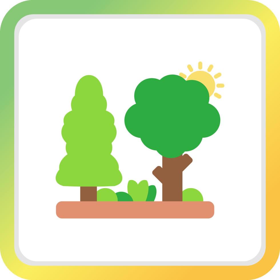 Forest Creative Icon Design vector