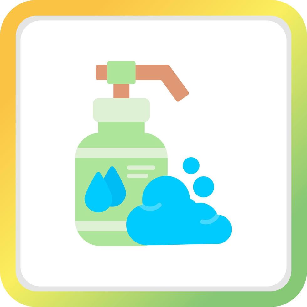 Shampoo Creative Icon Design vector