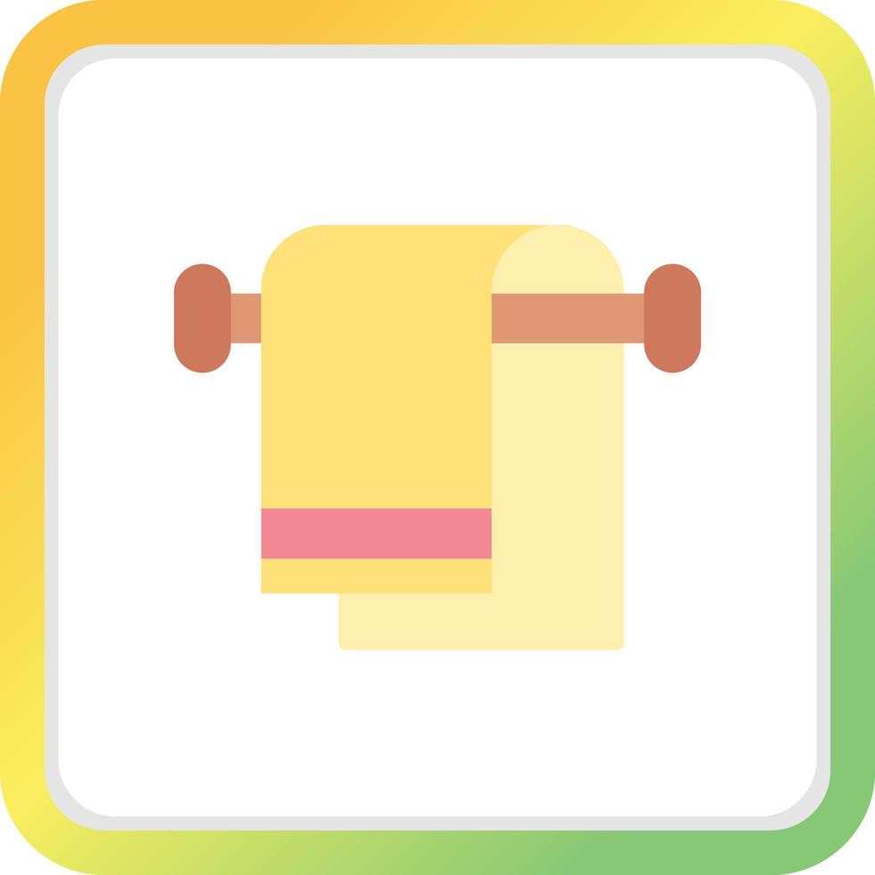 Towel Creative Icon Design vector