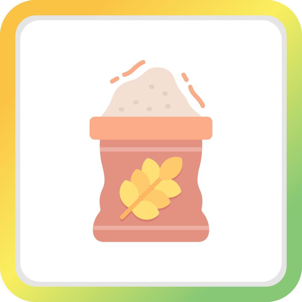 Flour Creative Icon Design vector