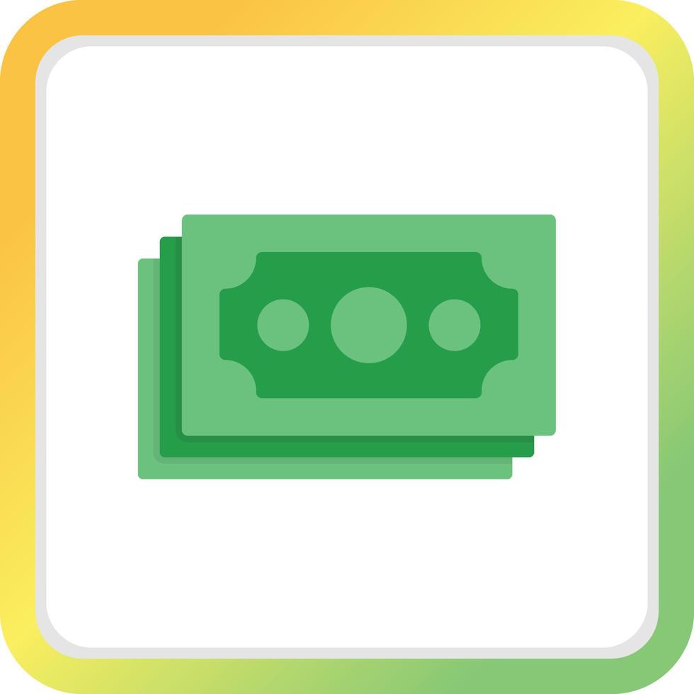 Cash Creative Icon Design vector