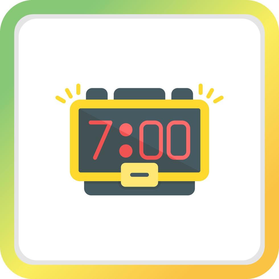 Alarm Creative Icon Design vector