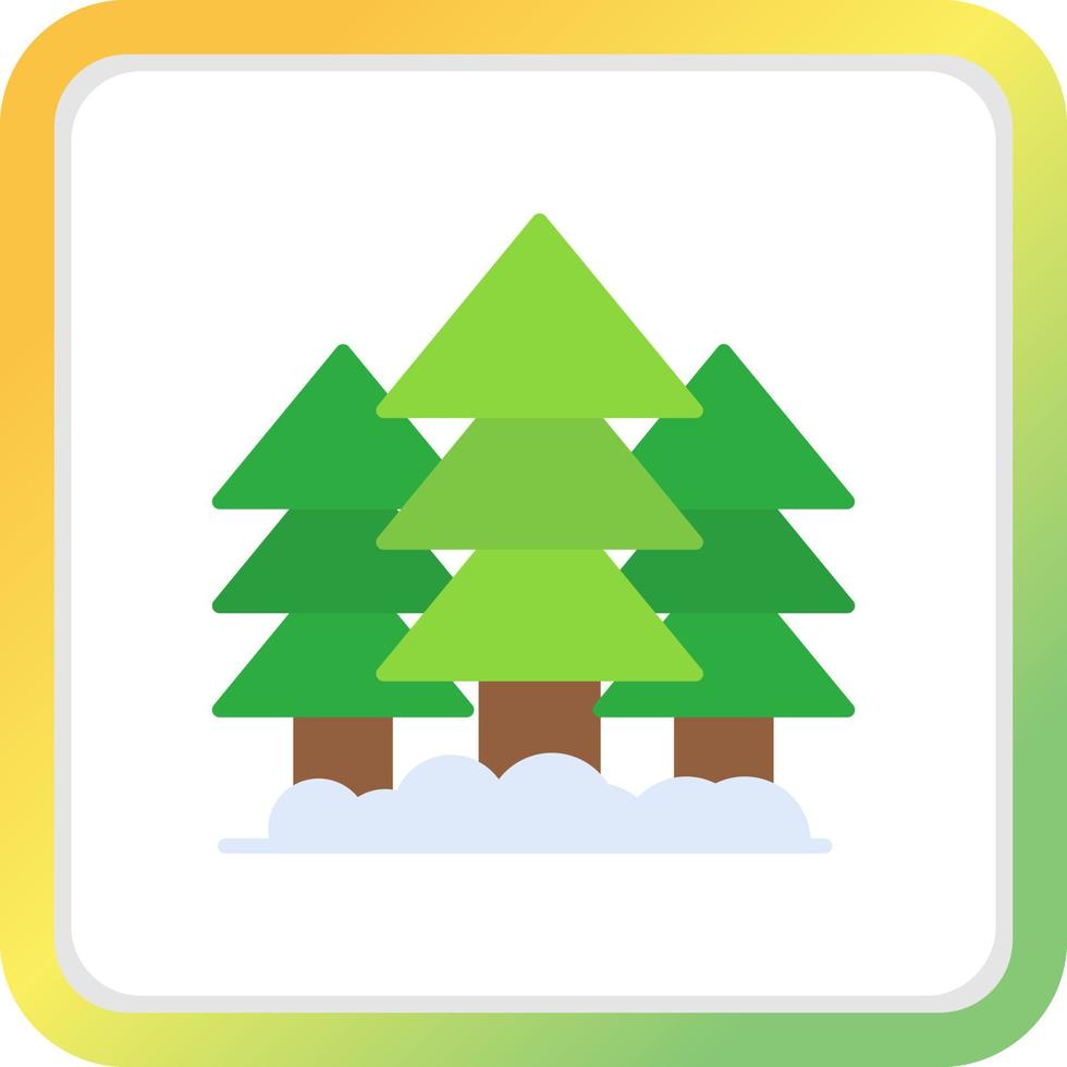 Forest Creative Icon Design vector