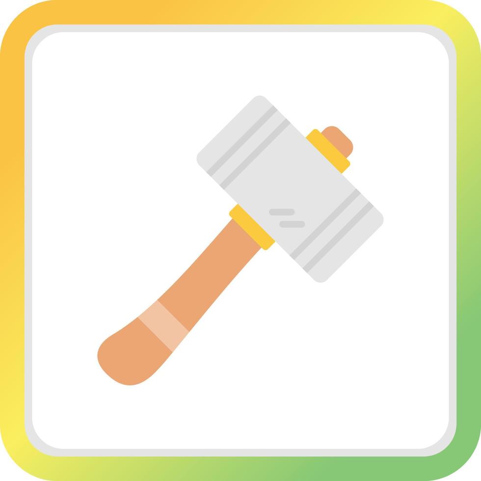 Hammer Creative Icon Design vector