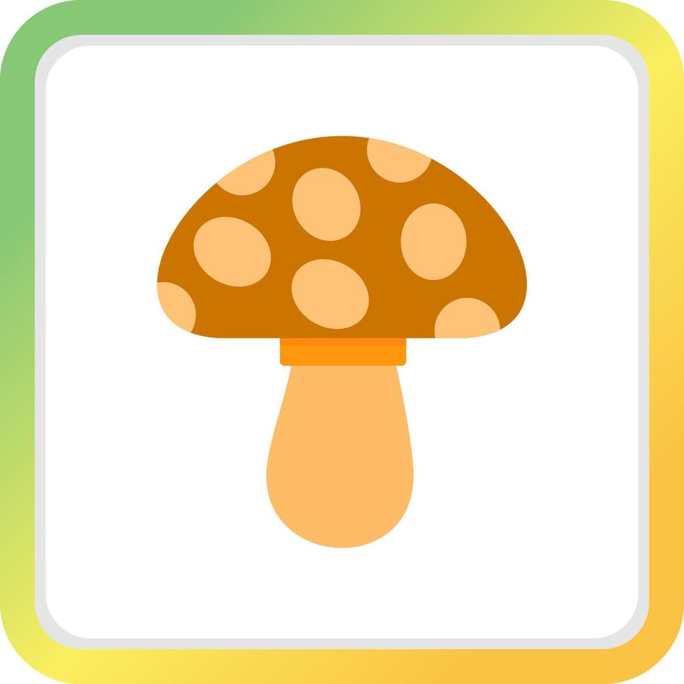 Mushroom Creative Icon Design vector