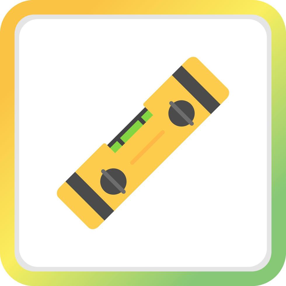 Spirit Level Creative Icon Design vector