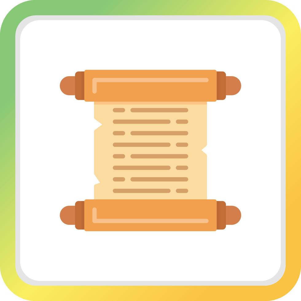 Scroll Creative Icon Design vector