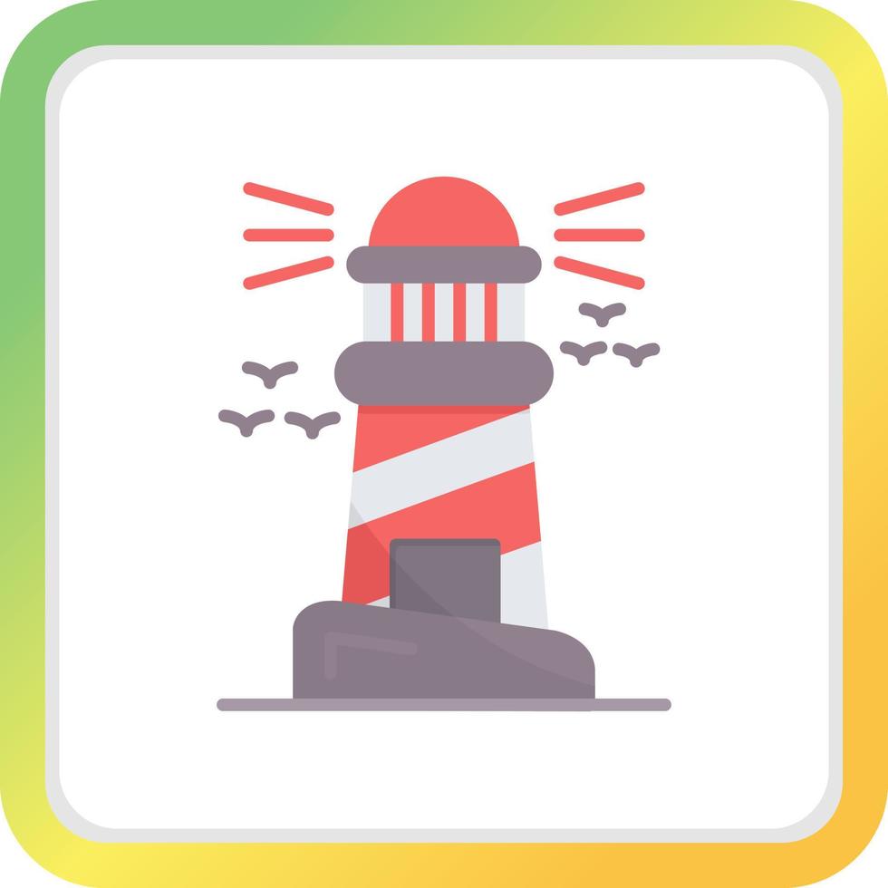 Lighthouse Creative Icon Design vector