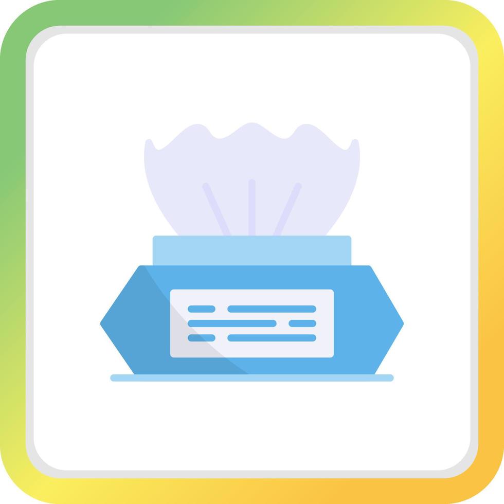 Makeup Remover Wipes Creative Icon Design vector