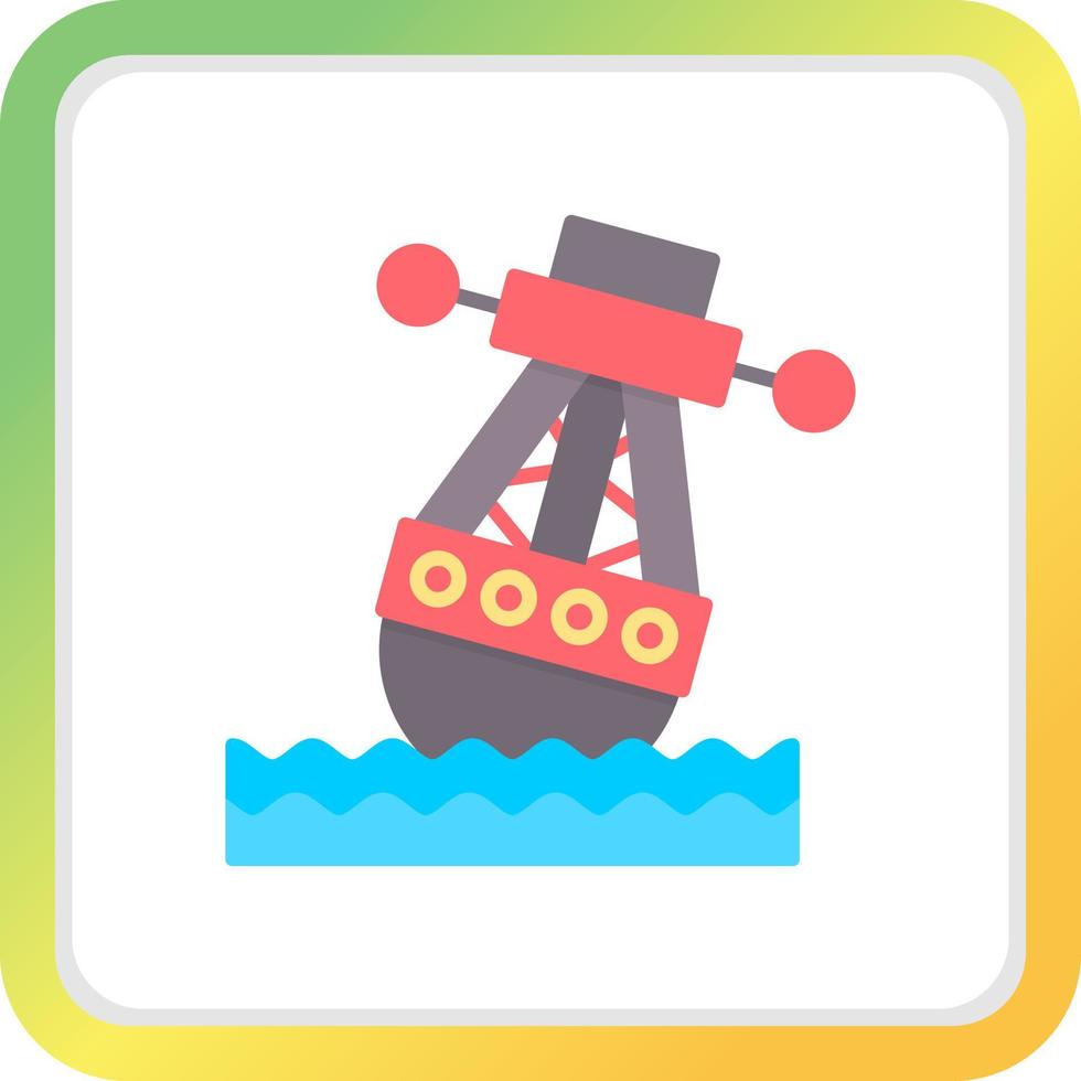 Buoy Creative Icon Design vector