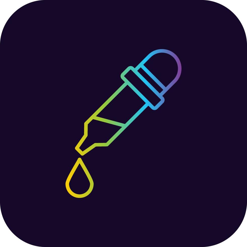 Eyedropper Creative Icon Design vector