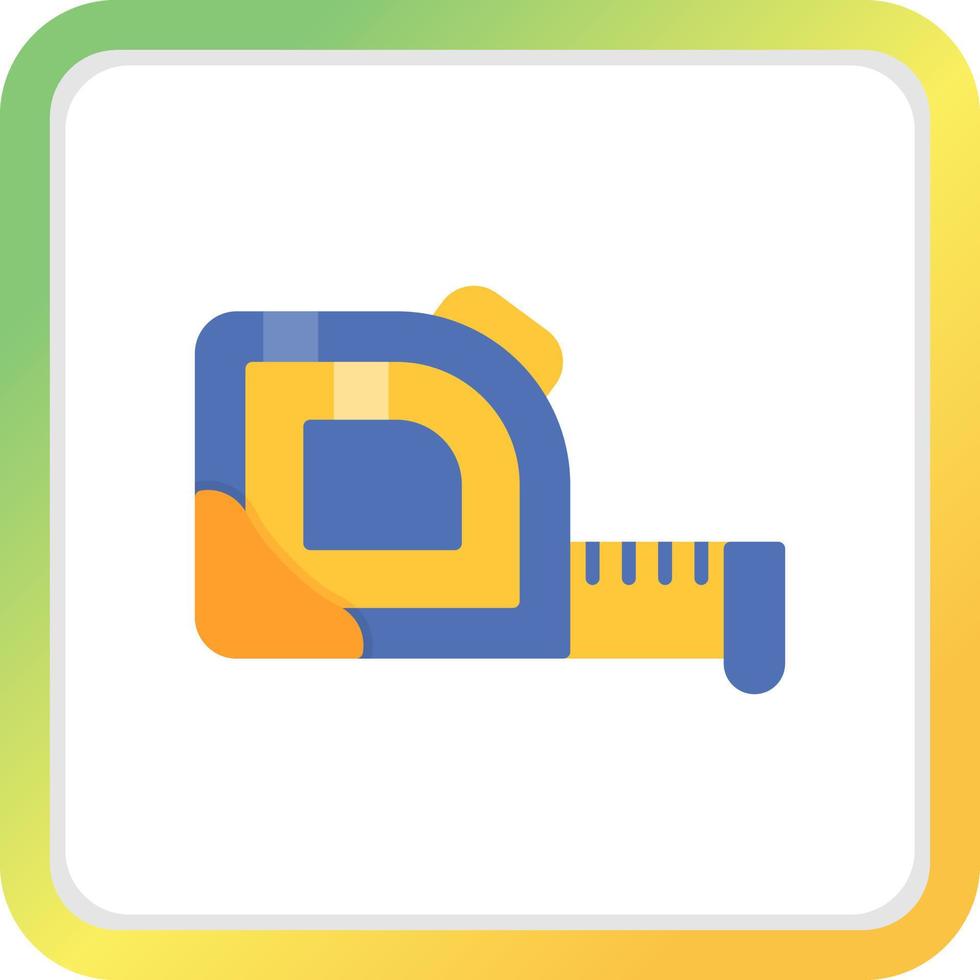 Measuring Tape Creative Icon Design vector