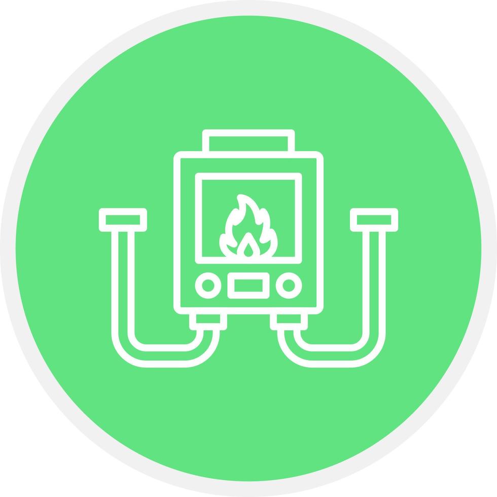 Water Boiler Creative Icon Design vector