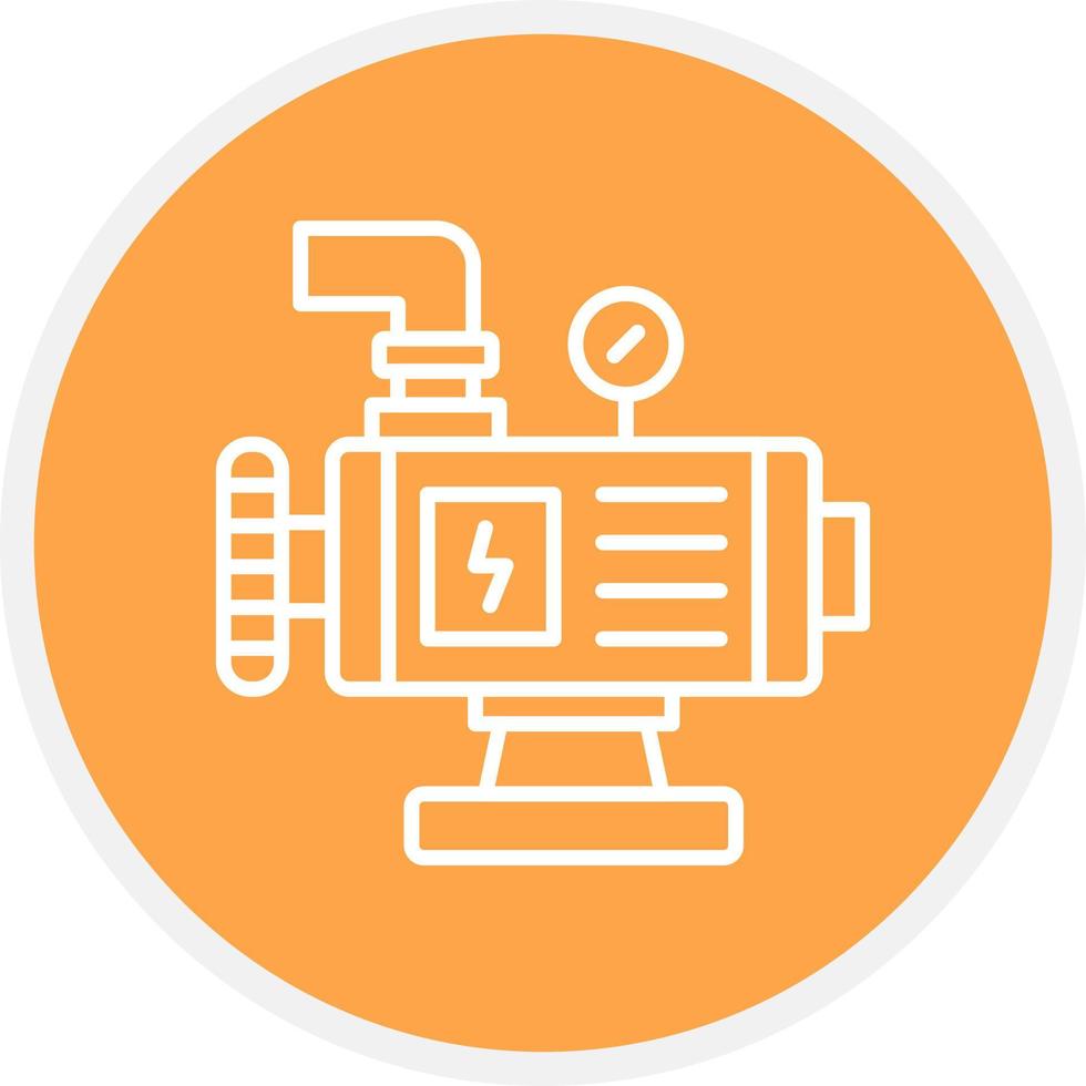 Water Pump Creative Icon Design vector