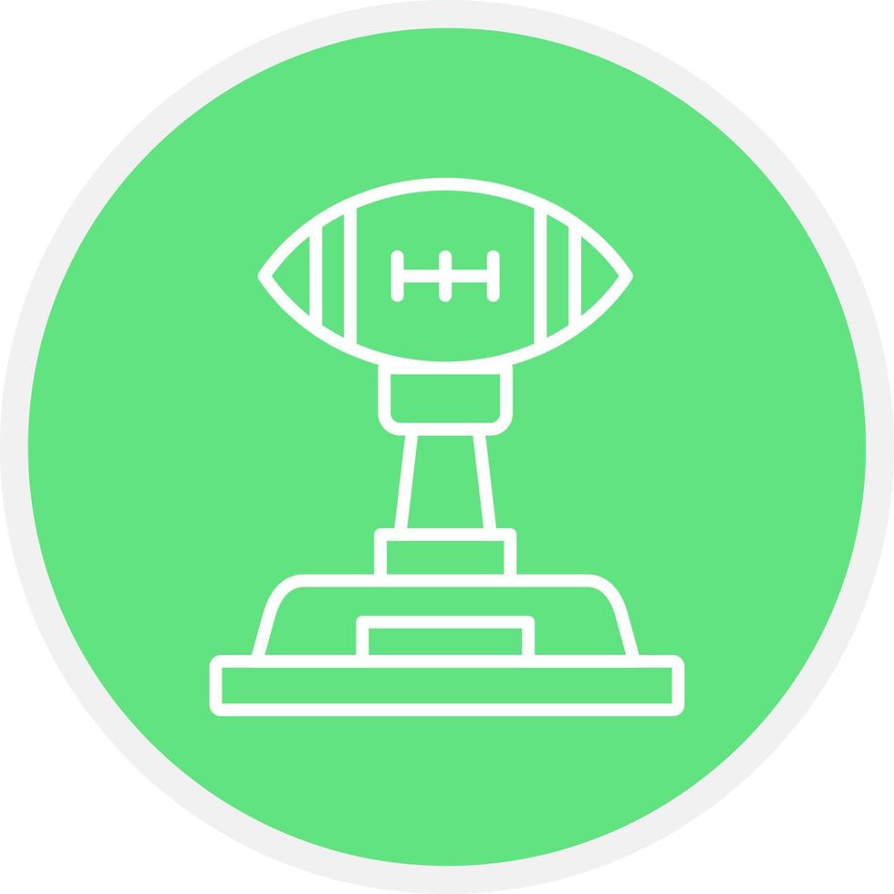 Trophy Creative Icon Design vector