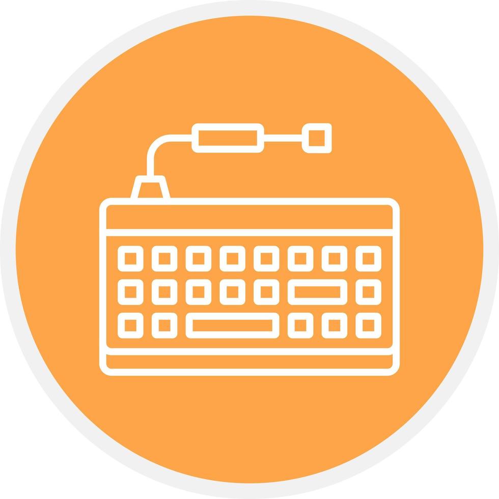 Keyboard Creative Icon Design vector