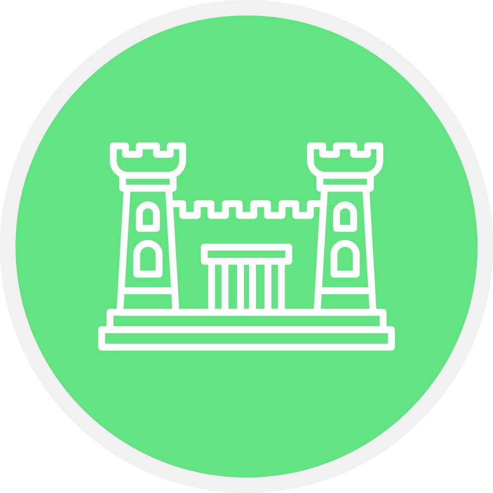 Fortress Creative Icon Design vector