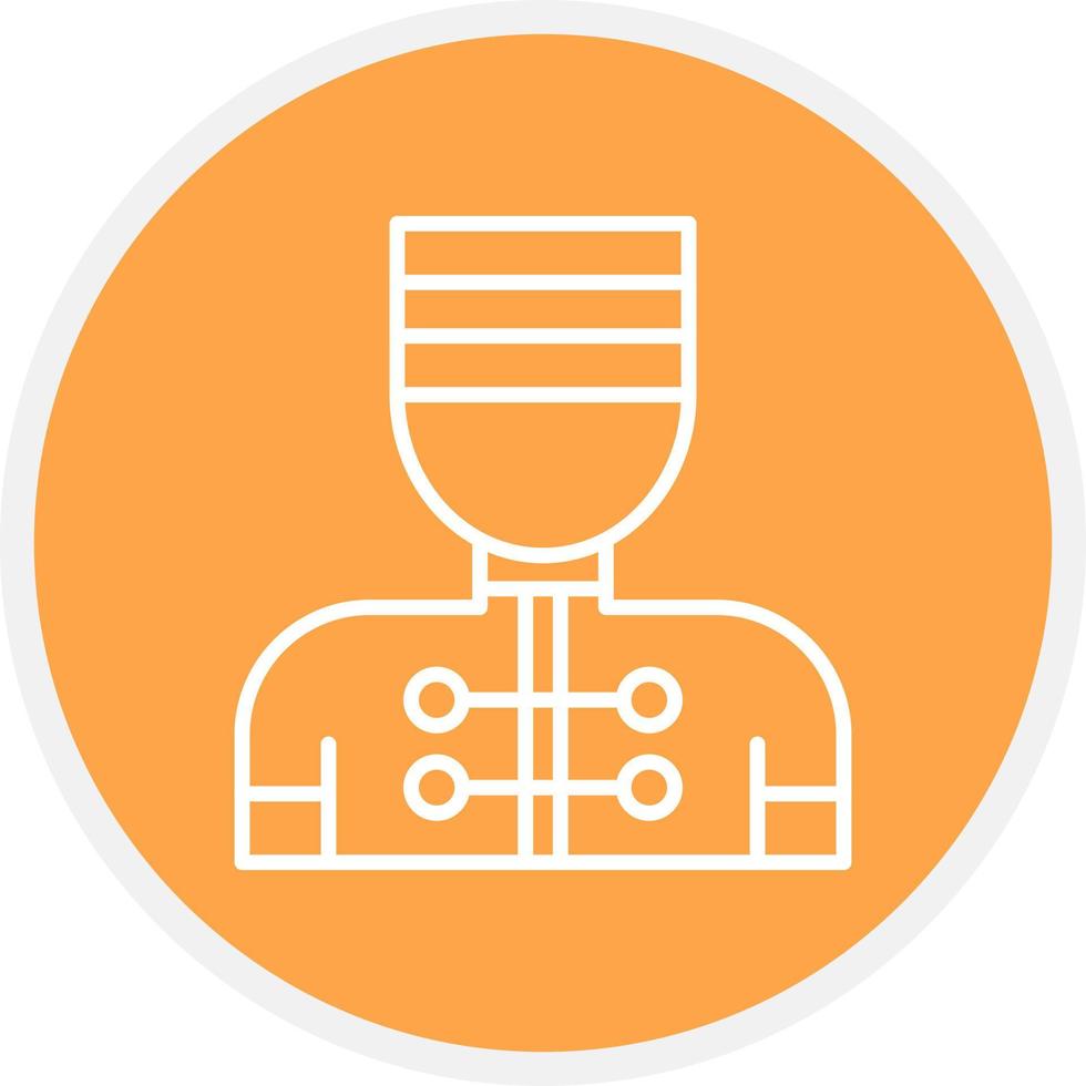 Receptionist Creative Icon Design vector