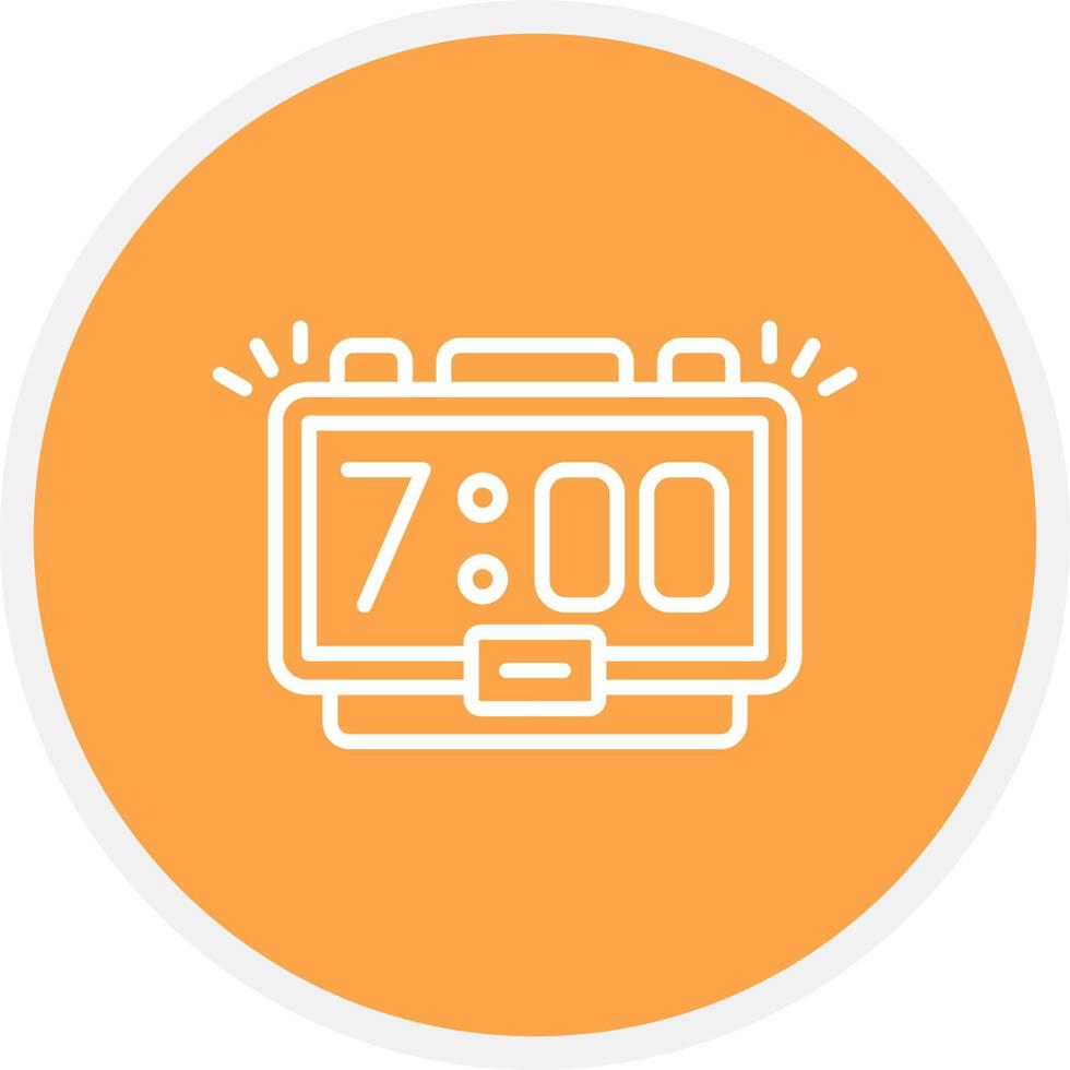 Alarm Creative Icon Design vector