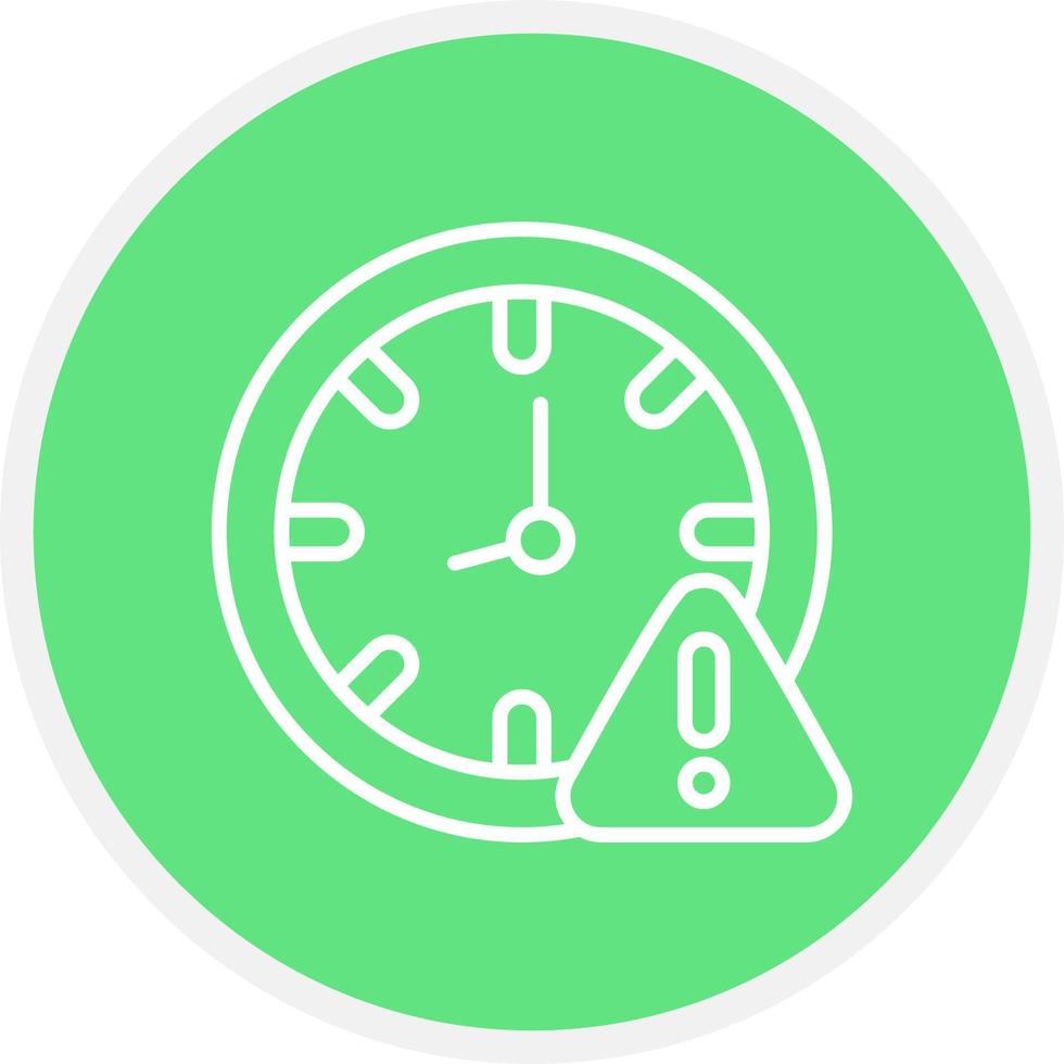 Expired Creative Icon Design vector