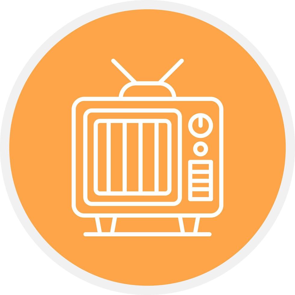 Tv Creative Icon Design vector
