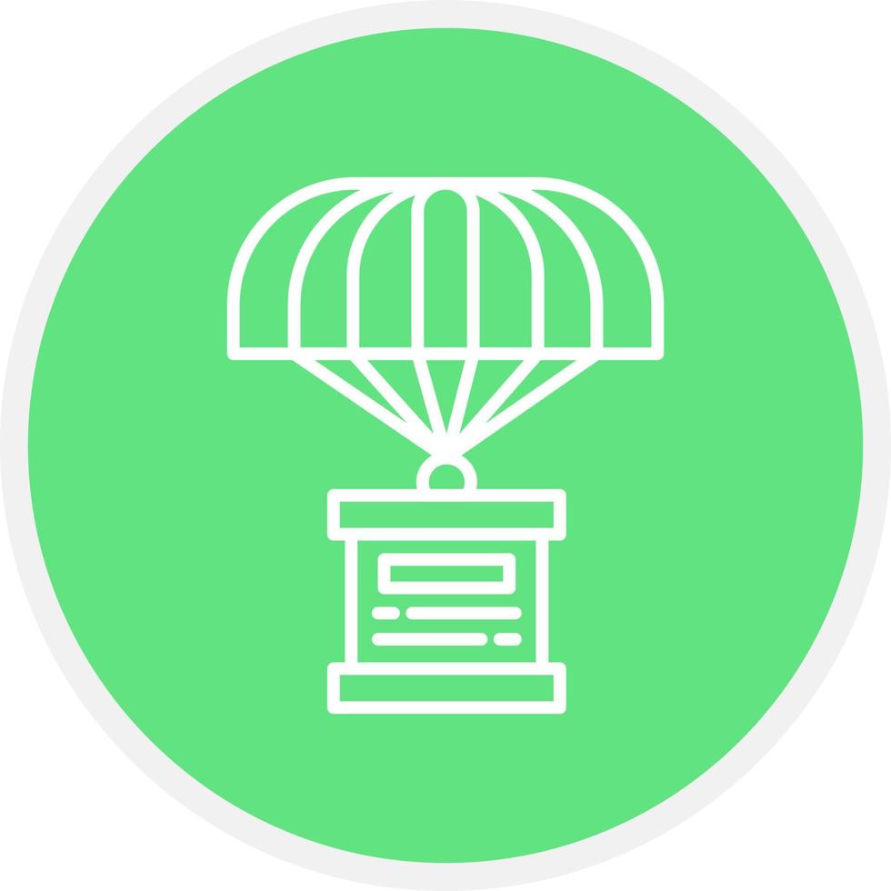 Drop Shipping Creative Icon Design vector