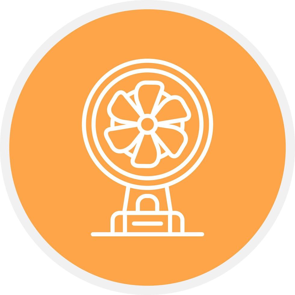 Fan Creative Icon Design vector