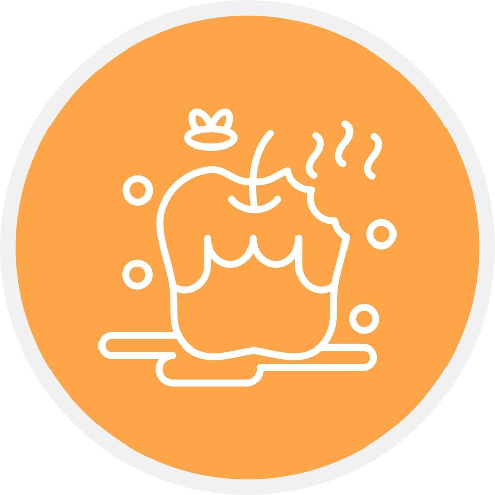 Rotten Creative Icon Design vector