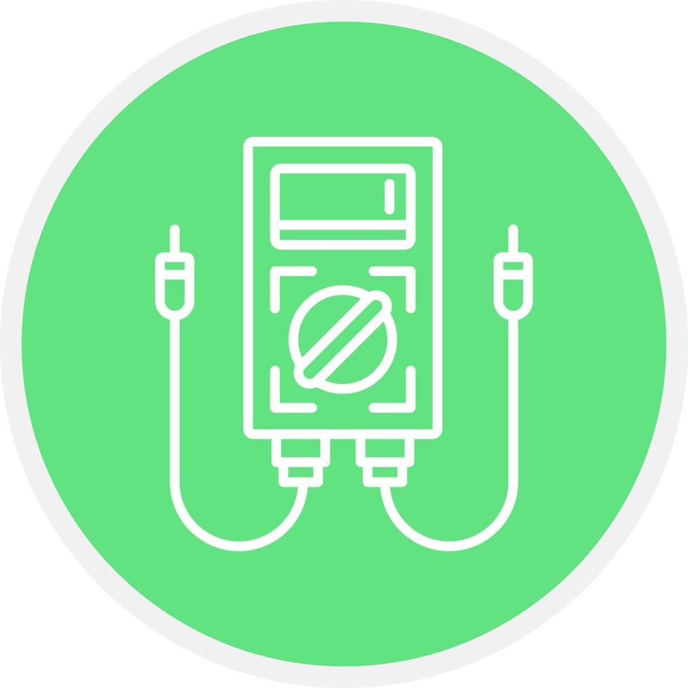 Multimeter Creative Icon Design vector
