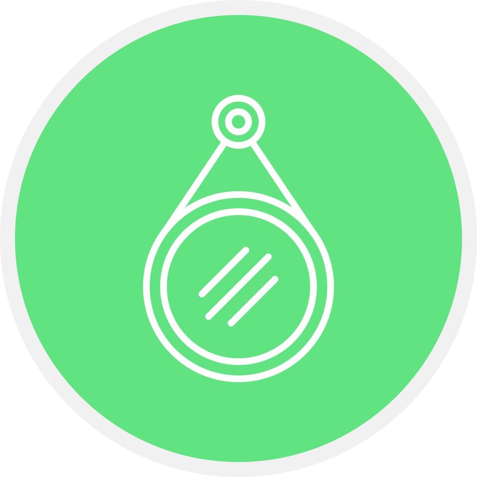 Mirror Creative Icon Design vector