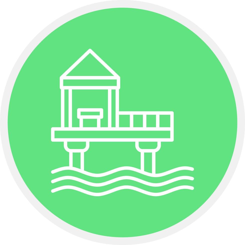 Dock Creative Icon Design vector