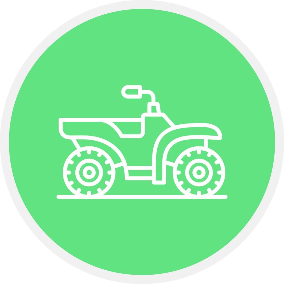 Quad Creative Icon Design vector