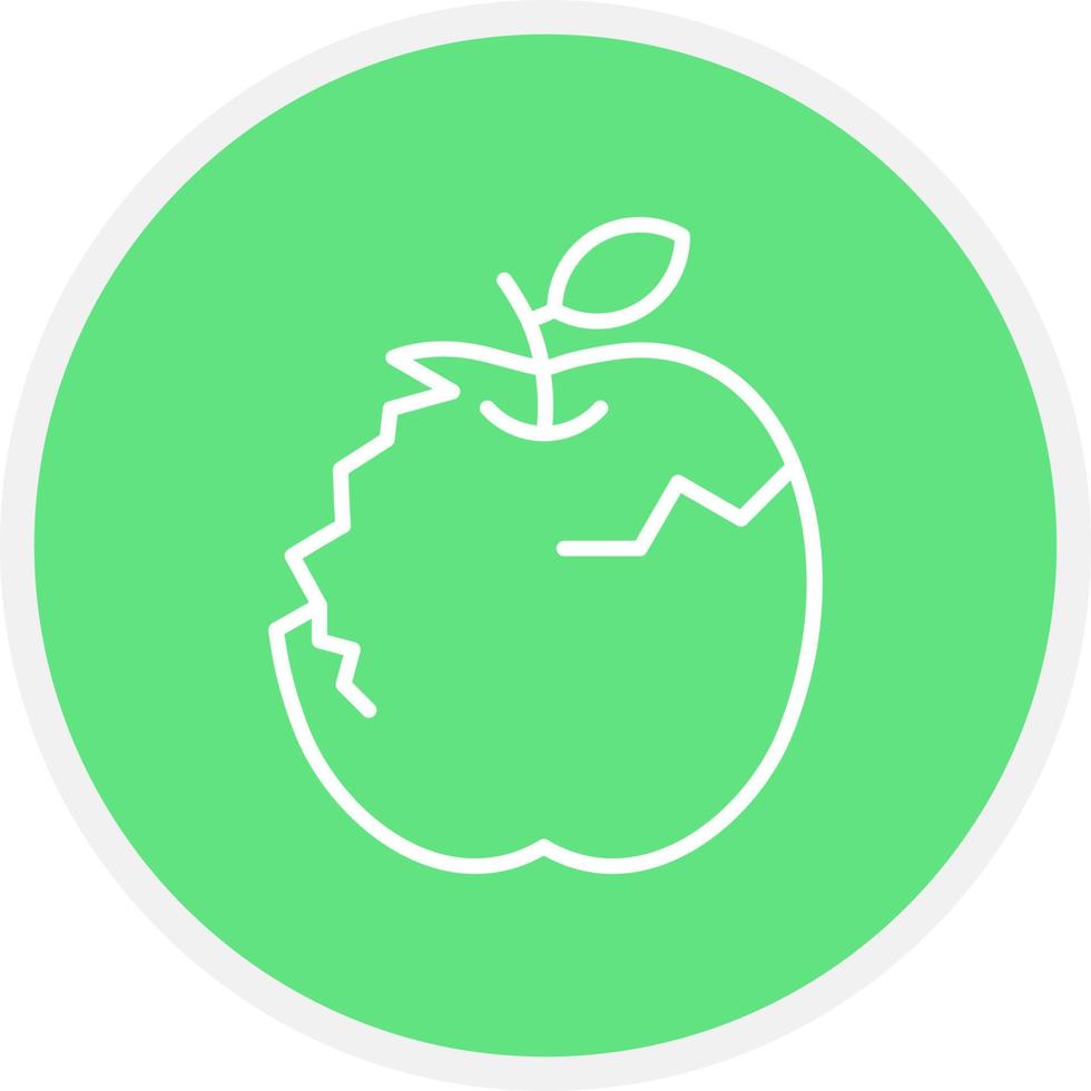 Apple Creative Icon Design vector