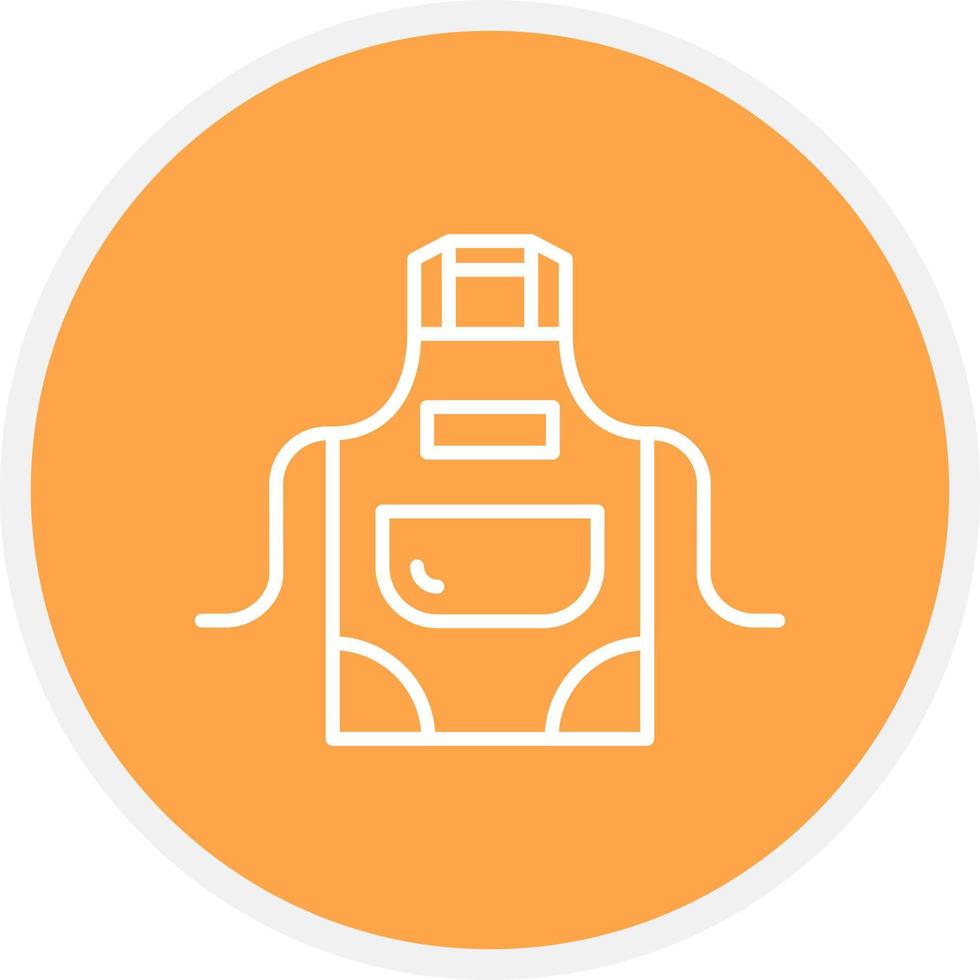 Apron Creative Icon Design vector