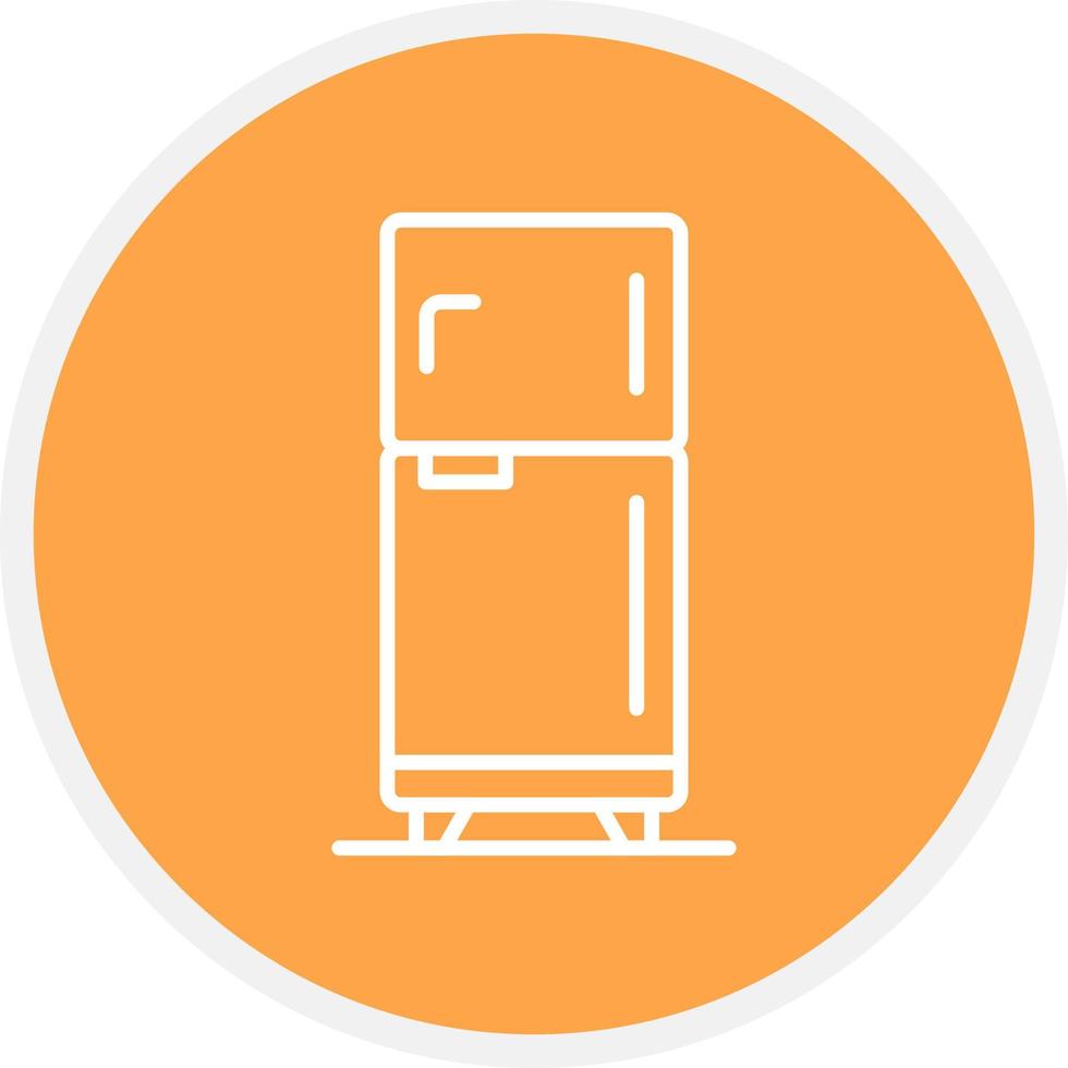 Fridge Creative Icon Design vector