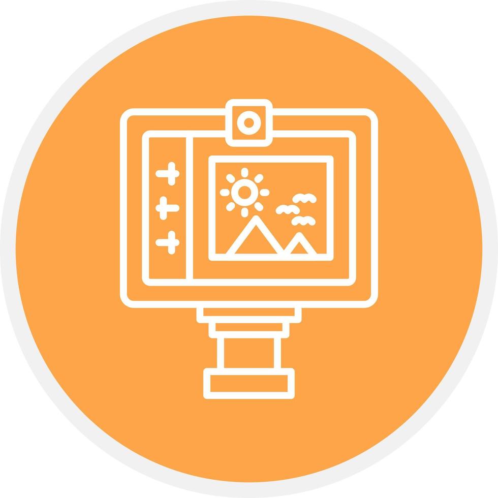 Lcd Creative Icon Design vector