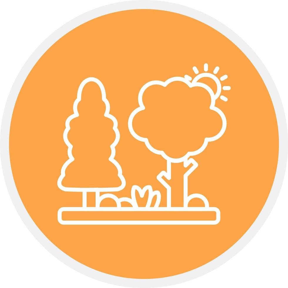 Forest Creative Icon Design vector