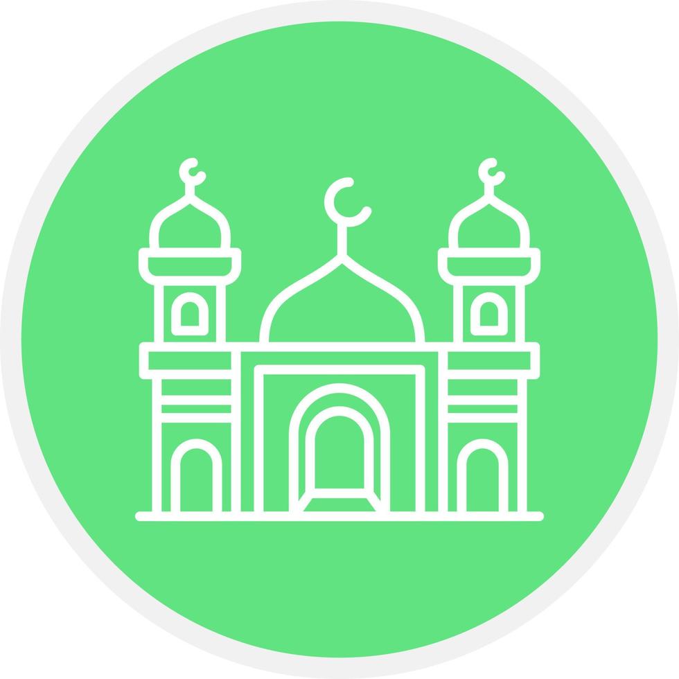 Mosque Creative Icon Design vector