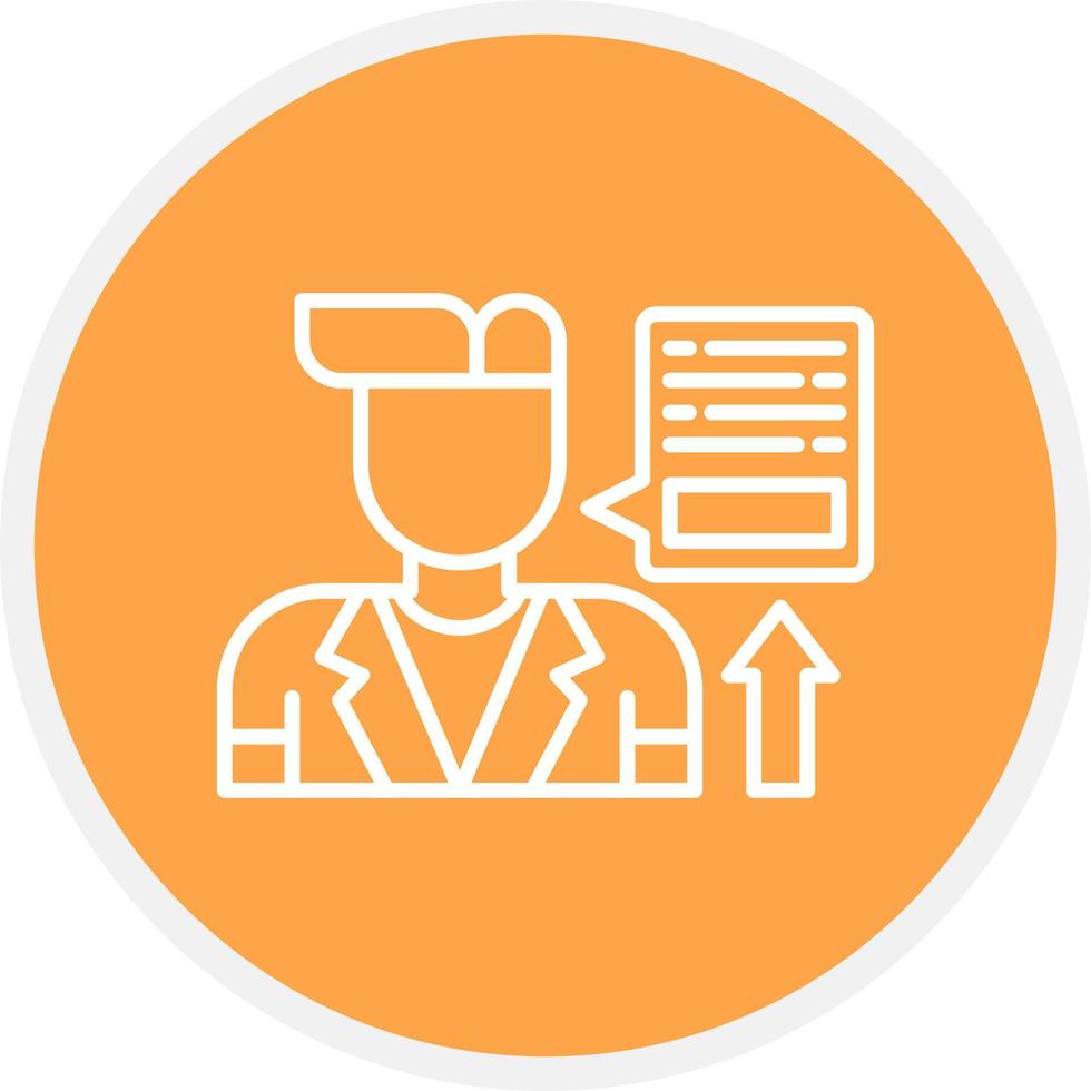 Employee Creative Icon Design vector