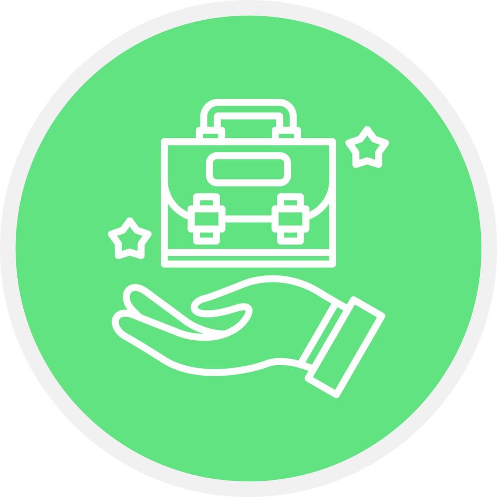 Job Opportunities Creative Icon Design vector