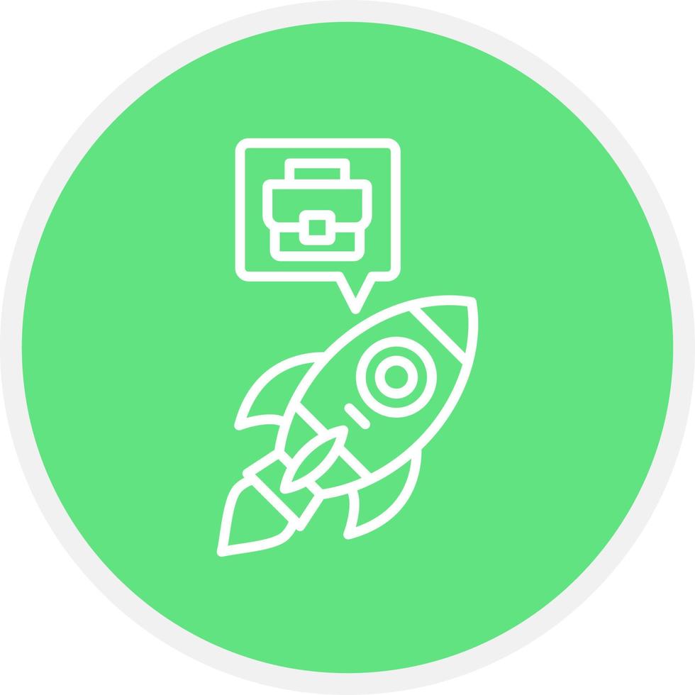 Rocket Creative Icon Design vector