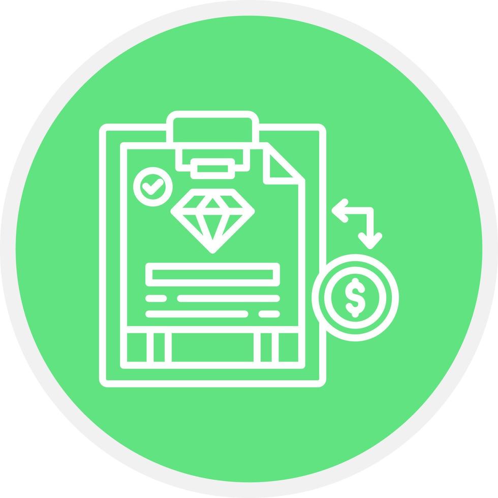 Pledge Creative Icon Design vector