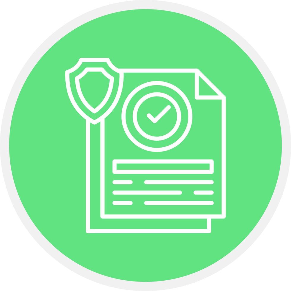 Compliant Creative Icon Design vector