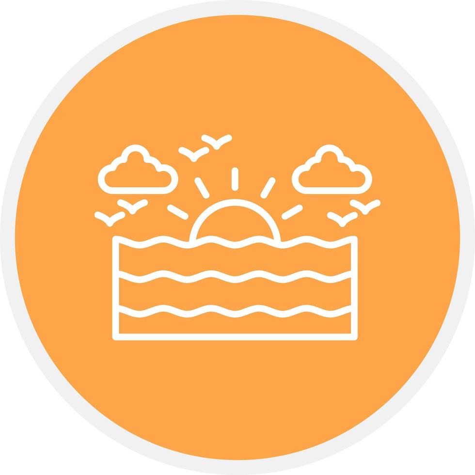 Sea Creative Icon Design vector