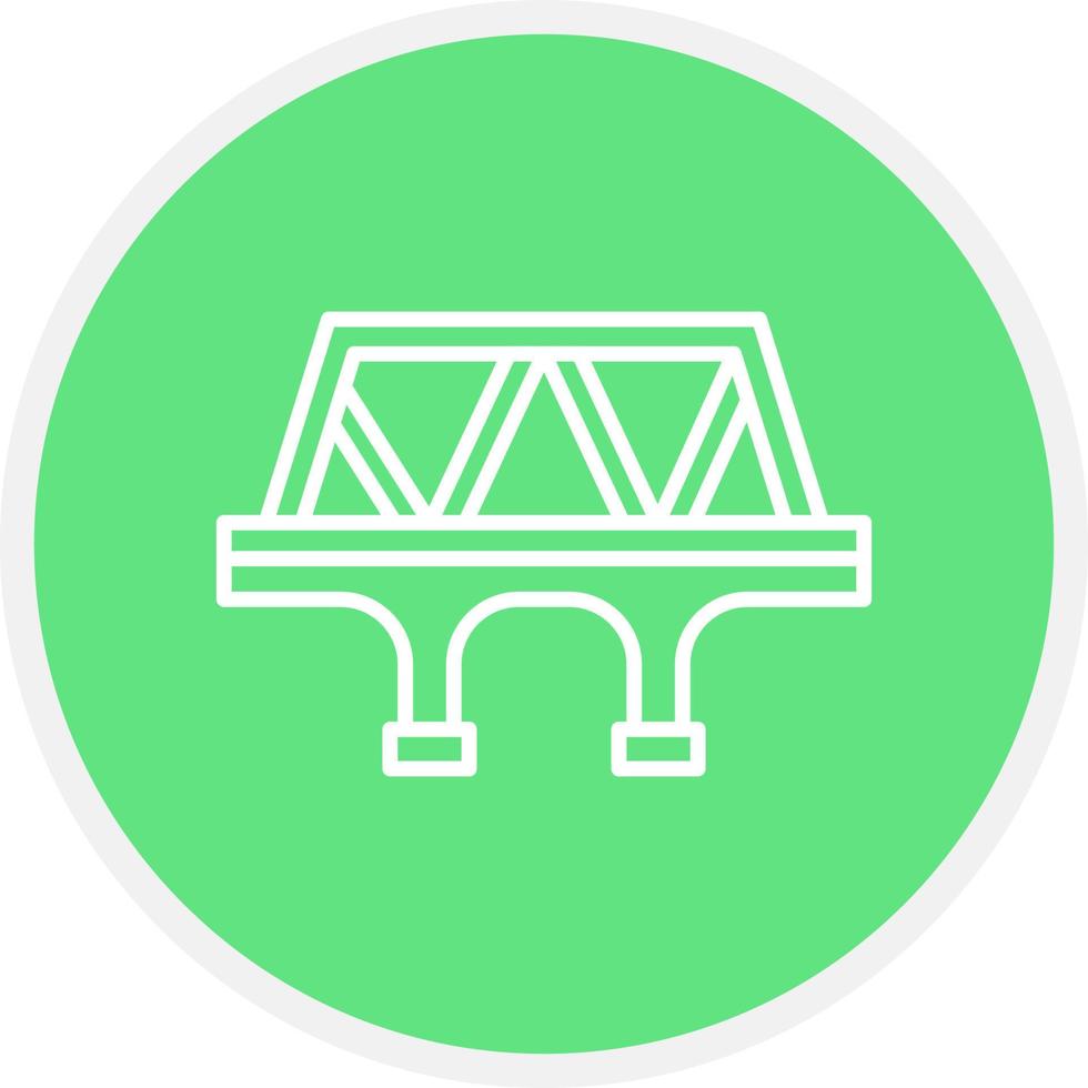 Bridge Creative Icon Design vector