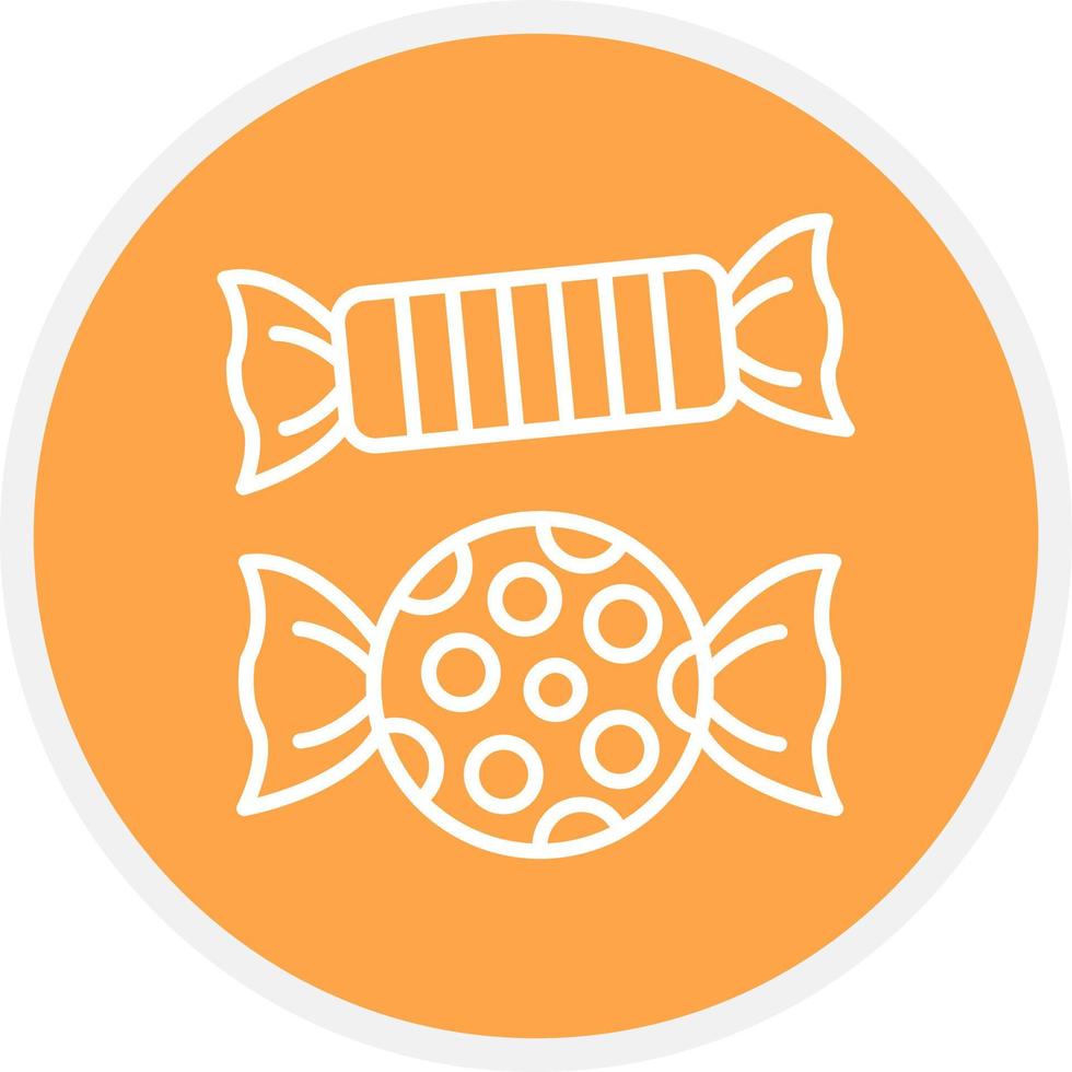 Candy Creative Icon Design vector