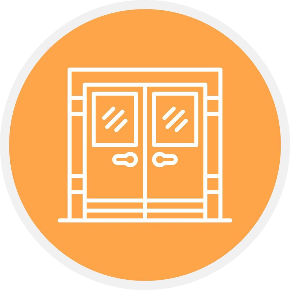 Door Creative Icon Design vector