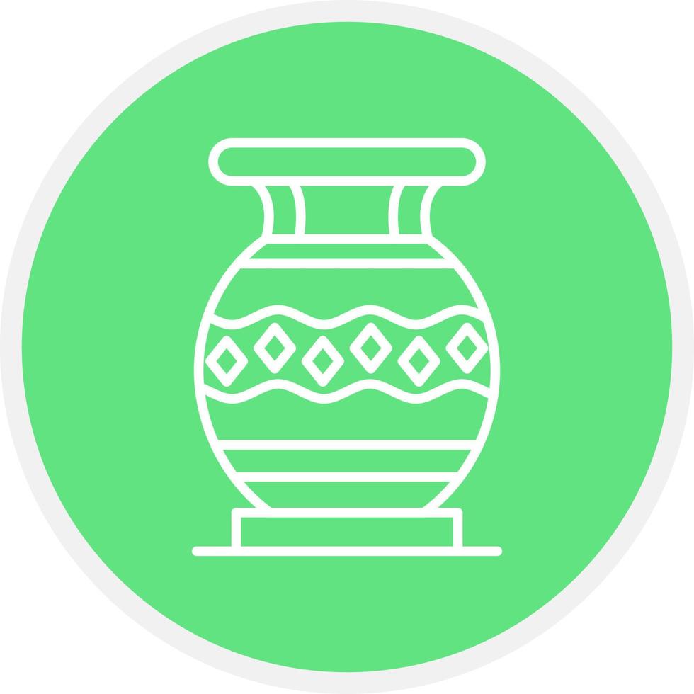 Vases Creative Icon Design vector