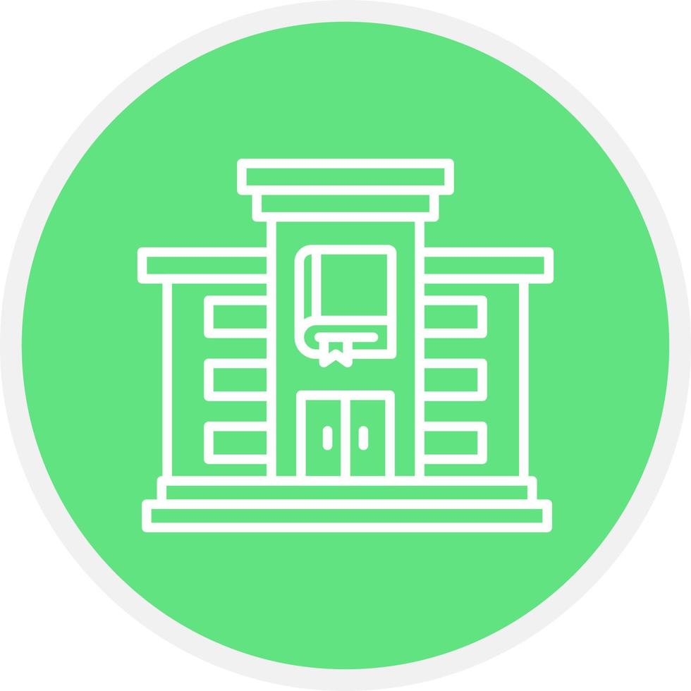 Library Creative Icon Design vector